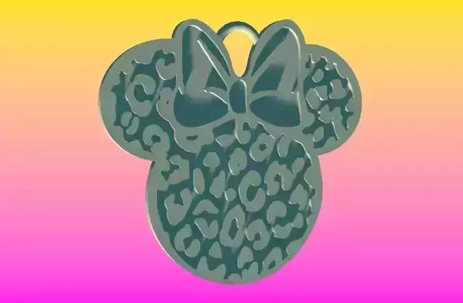 Minnie mouse animal print