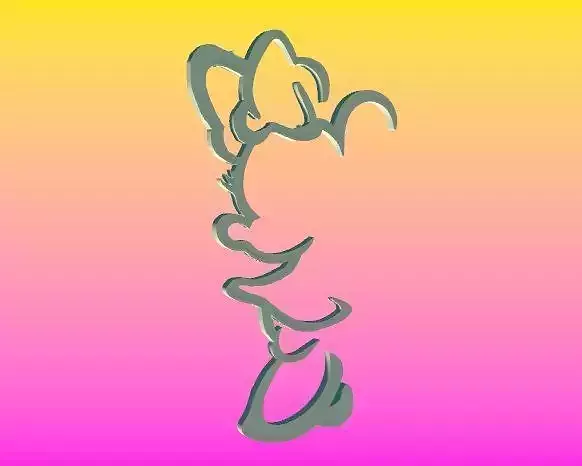 Minnie Mouse Silohuette 