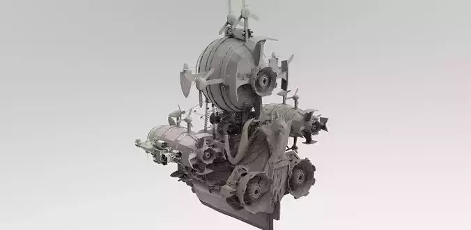 Desert Explorer Airship 