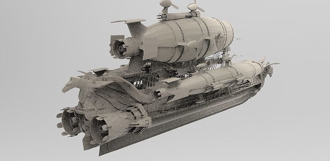 Eagle Kings Airship Generals 3D model