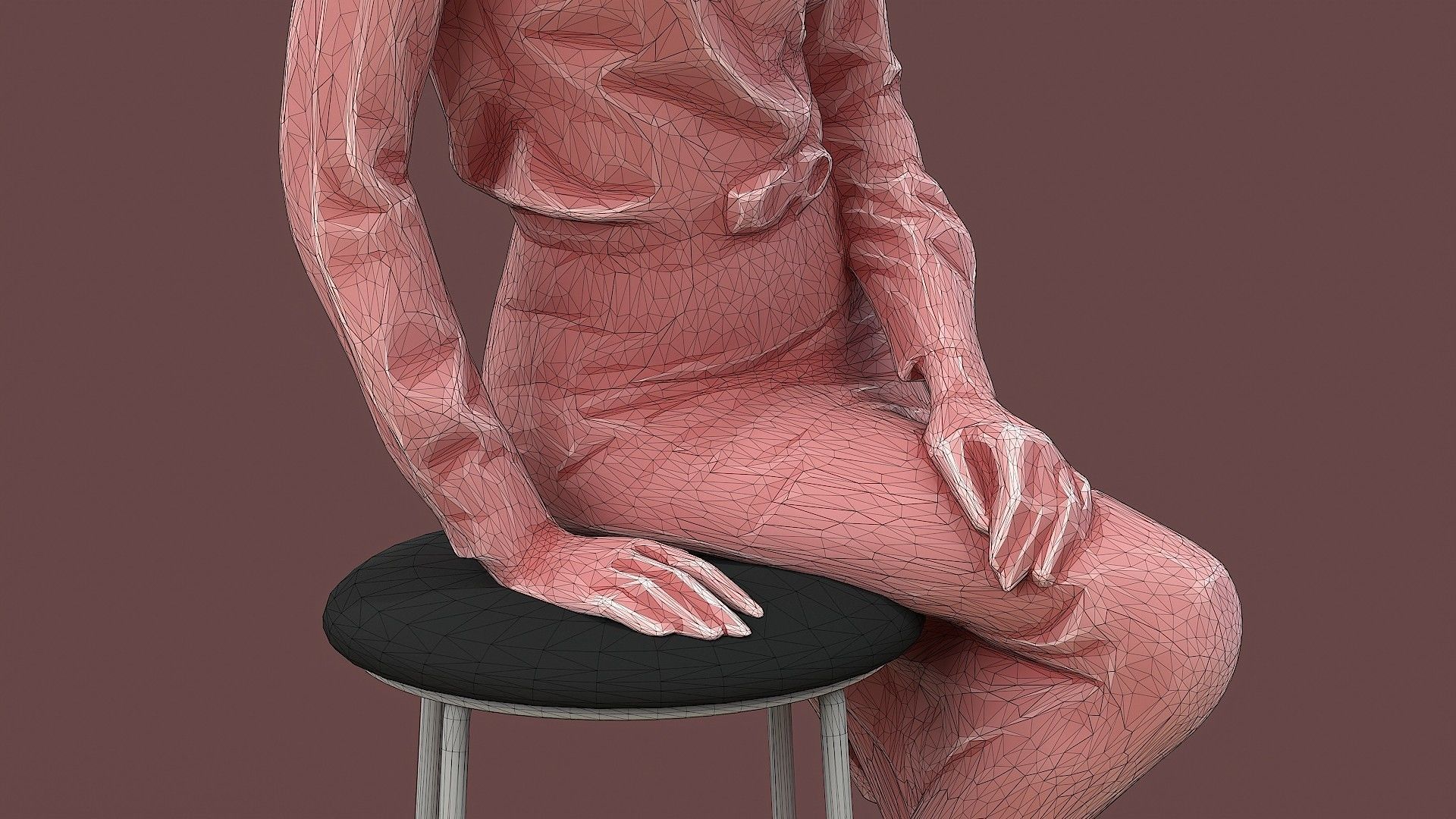 Elegant Woman 3D model_15
