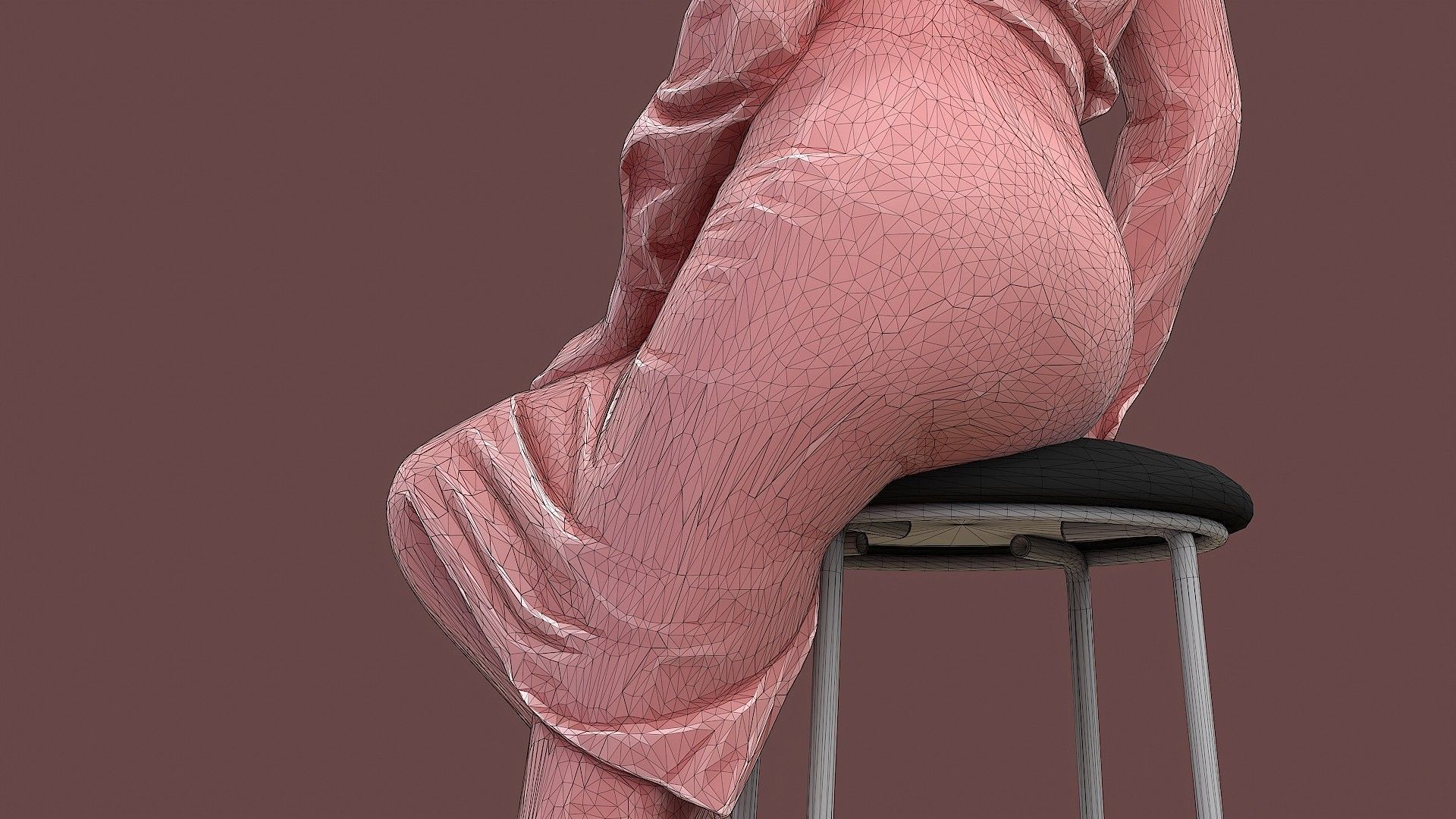 Elegant Woman 3D model_17