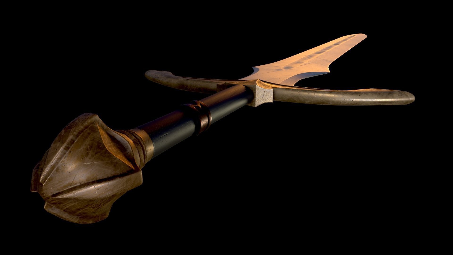 Vindaaris sword 3D model_5