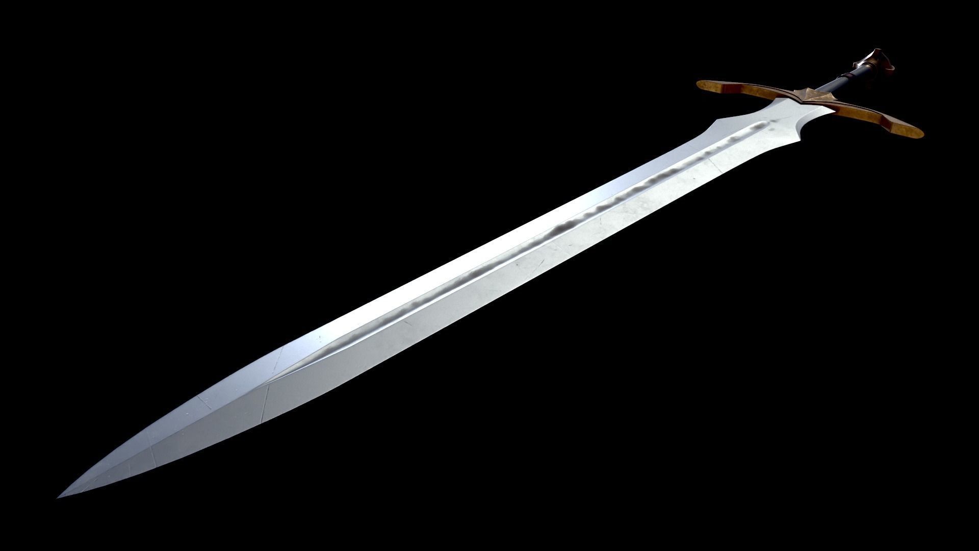 Vindaaris sword 3D model_3