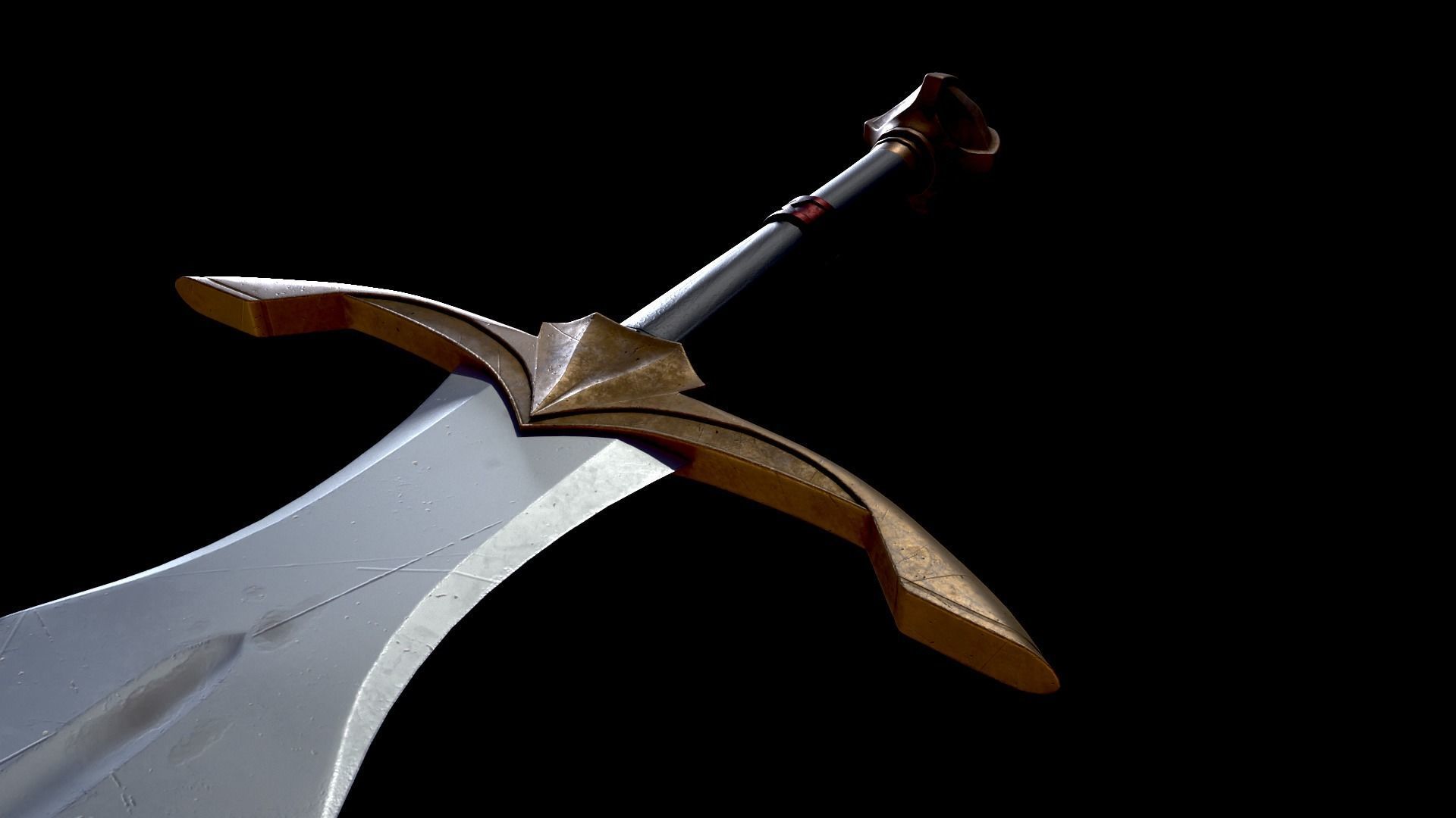 Vindaaris sword 3D model_2