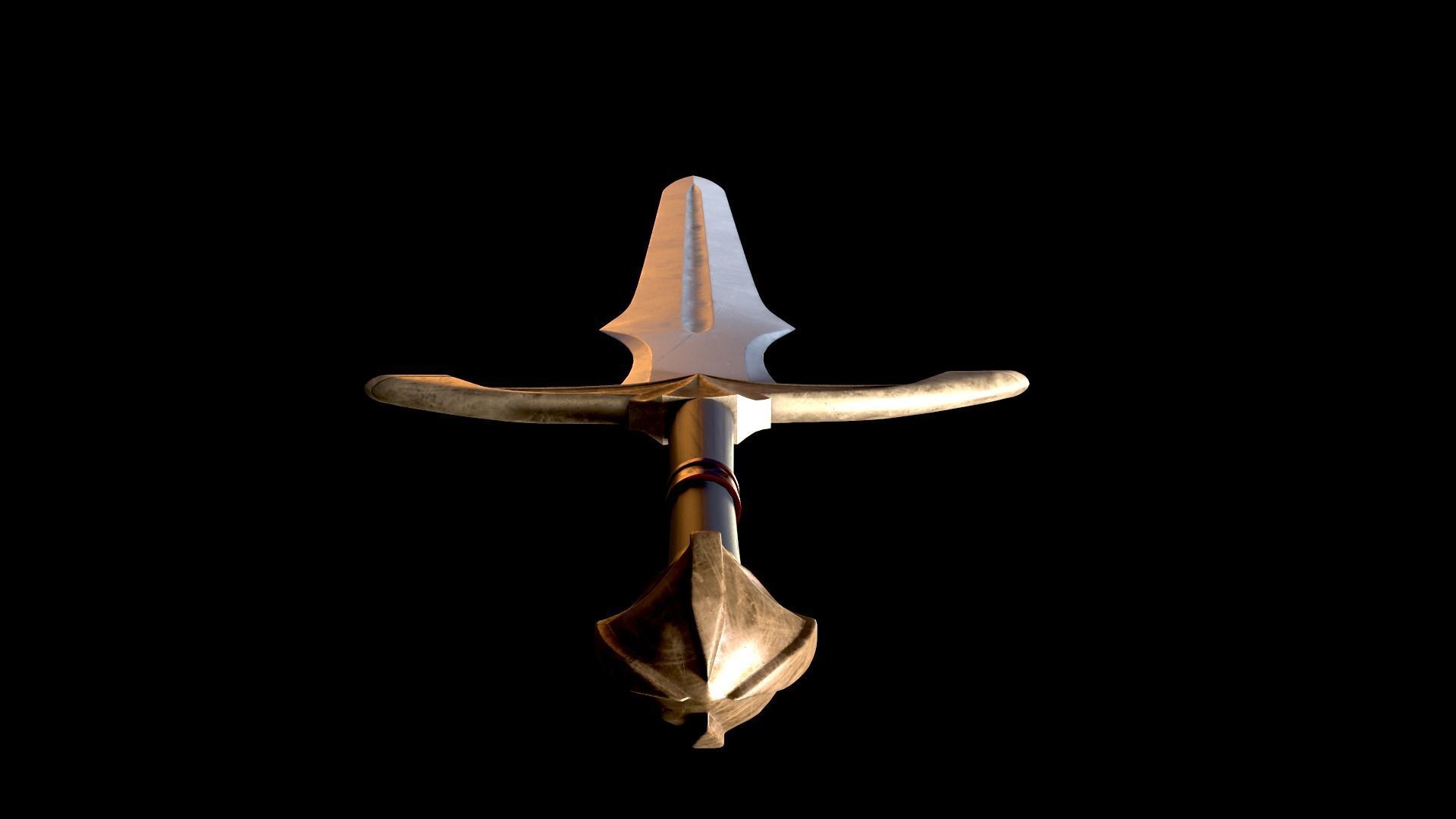 Vindaaris sword 3D model_4