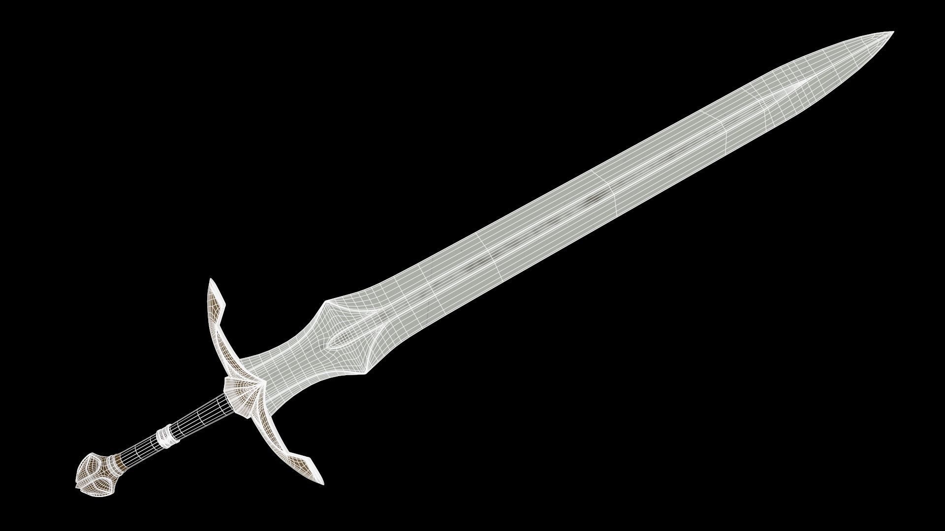 Vindaaris sword 3D model_7