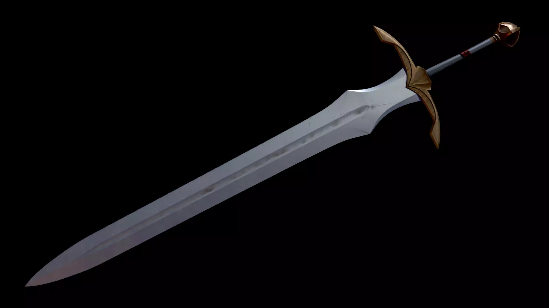 Vindaaris sword 3D model_0