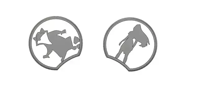 Pocahontas Headband set with Meeko and pocahontas like inserts