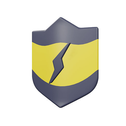 Protect 3D Models Low-poly 3D model