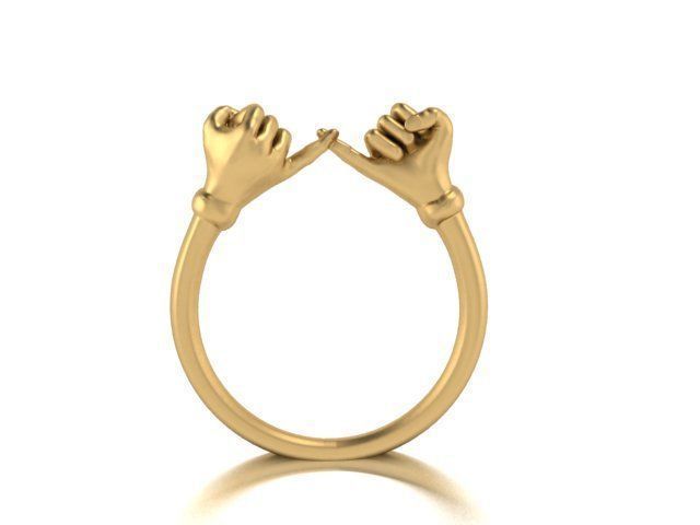 hand ring 3D print model_16