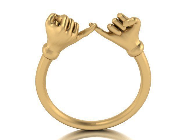 hand ring 3D print model_6