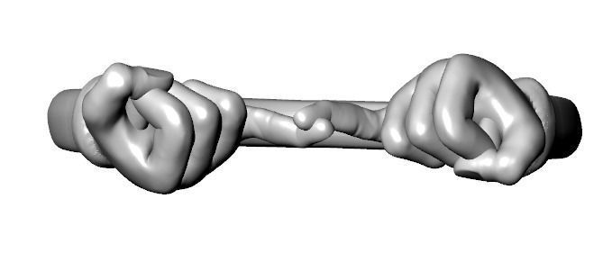 hand ring 3D print model_17