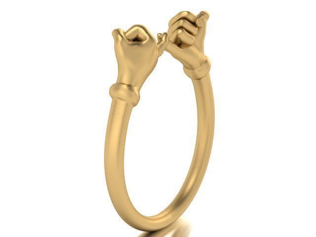 hand ring 3D print model_12