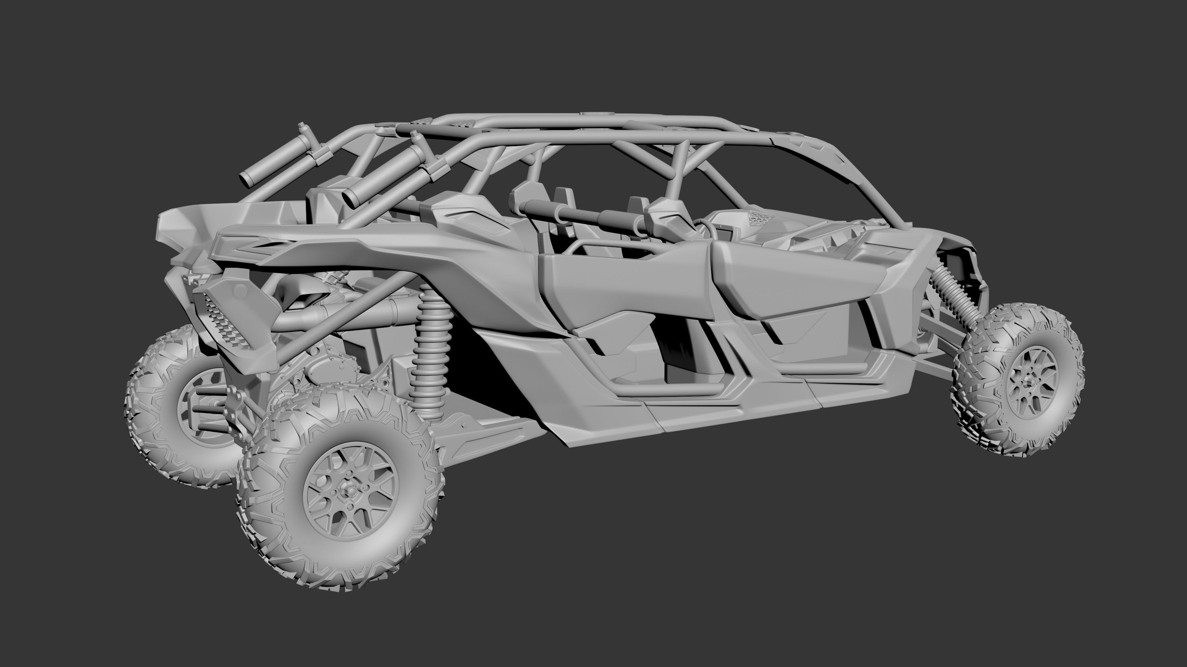 Can Am Maverick X3 Max X 3D print model_7