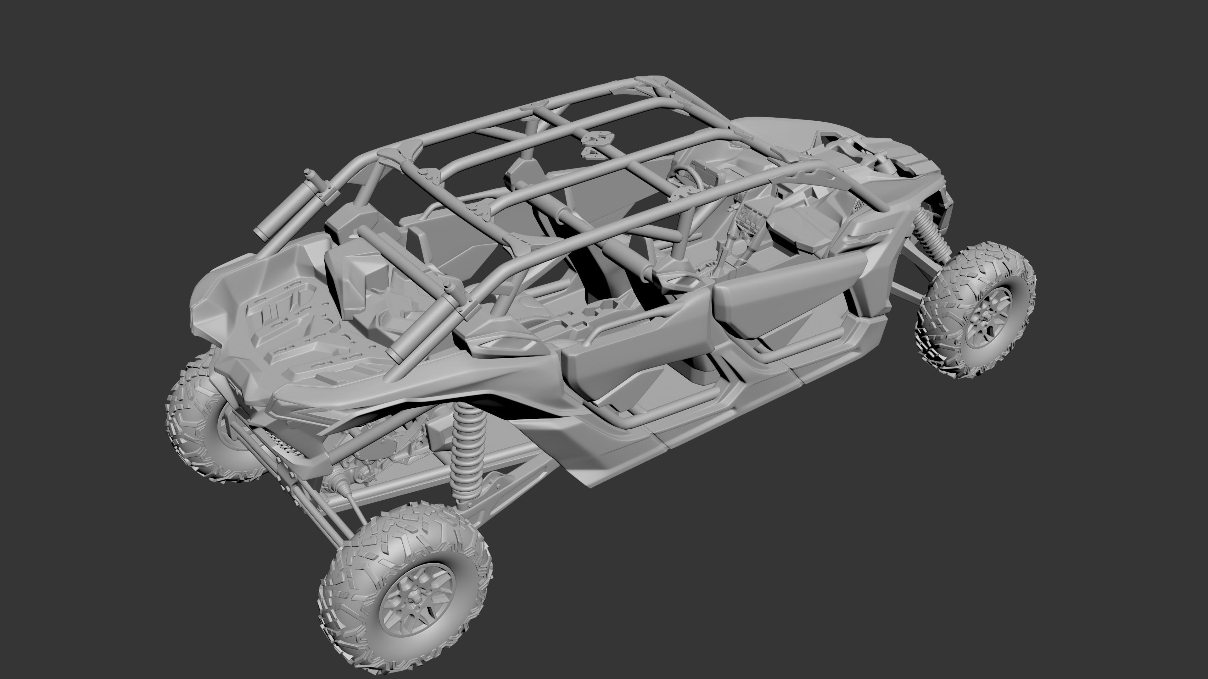 Can Am Maverick X3 Max X 3D print model_9