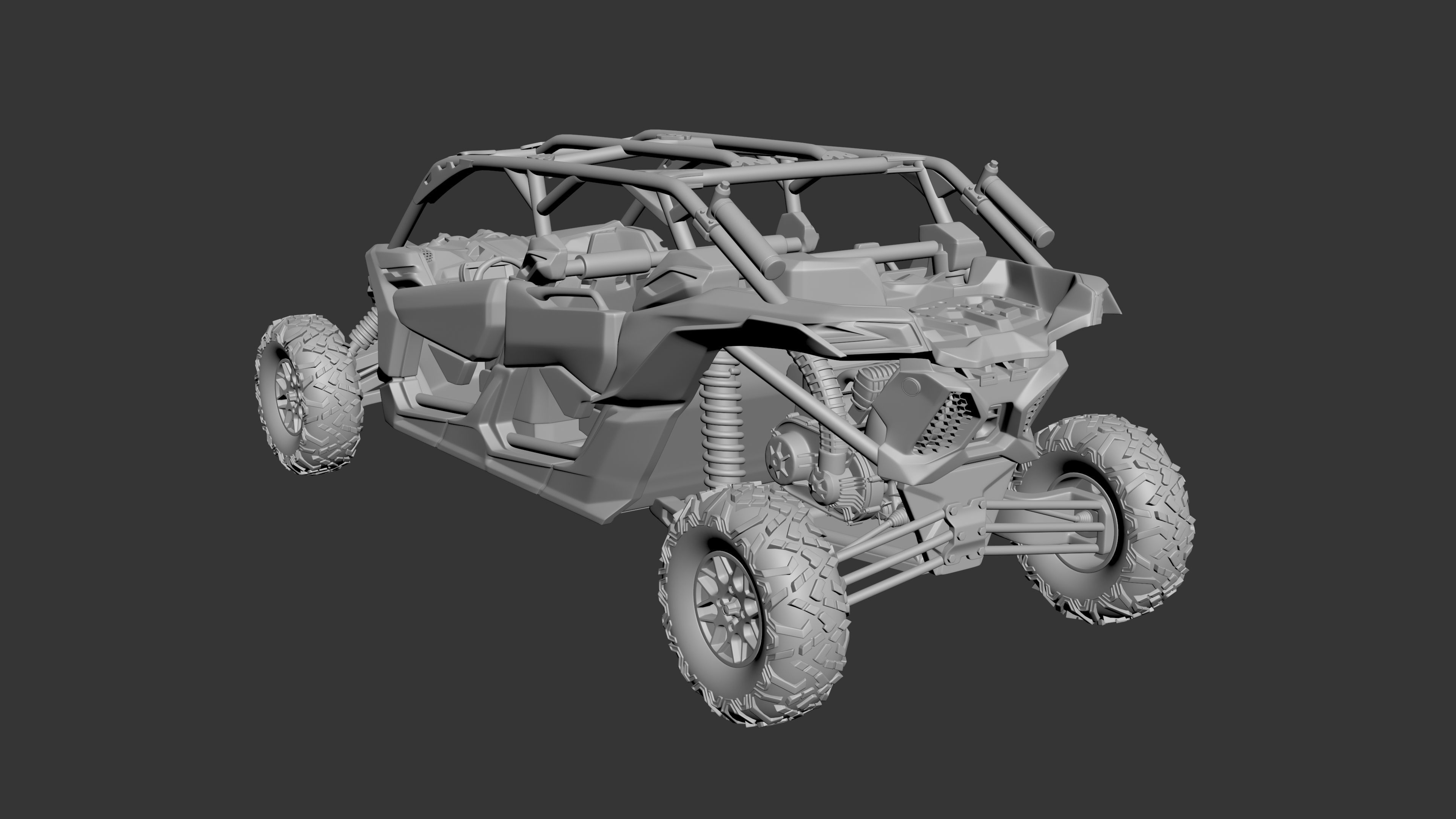 Can Am Maverick X3 Max X 3D print model_5