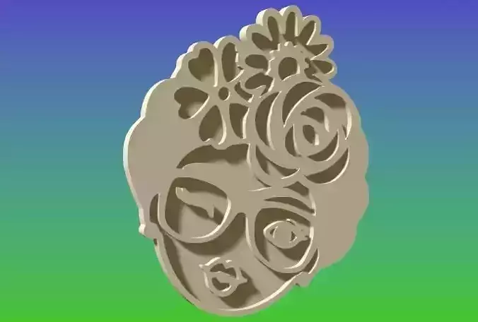 Frida Coaster  3D print model
