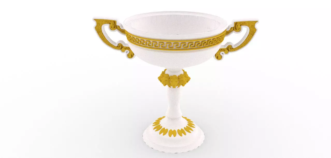 pokal cup trpohy antique bowl 3D print model