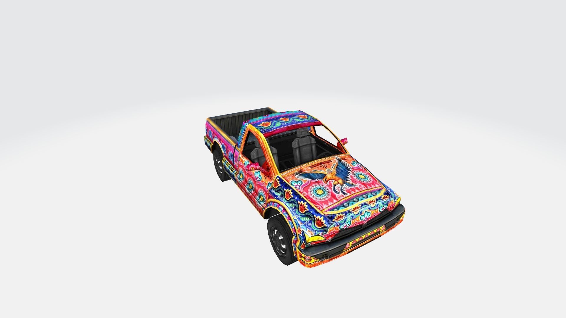 Vehicle car SUV 20x 3D model_19