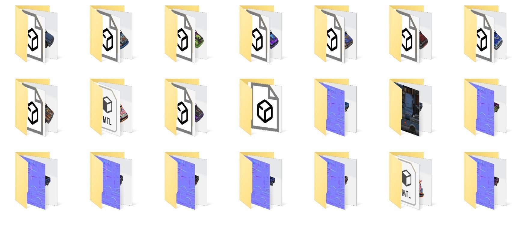 Vehicle car SUV 20x 3D model_31