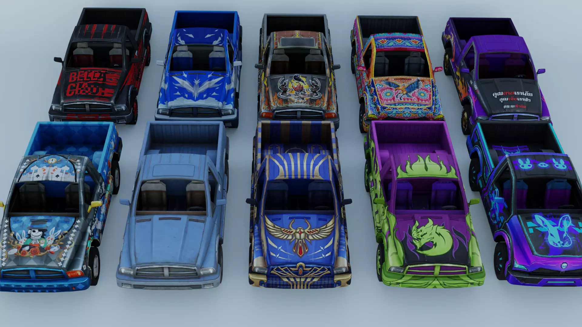 Vehicle car SUV 20x 3D model_0