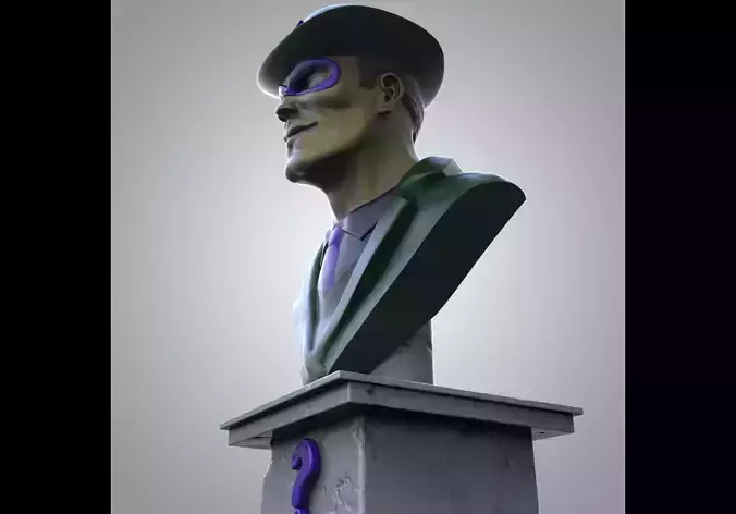 THE RIDDLER BUST