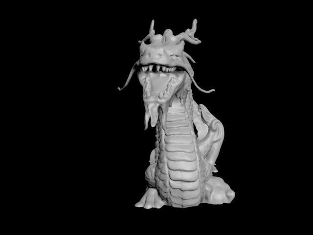 chinese dragon - long 3D print model_39