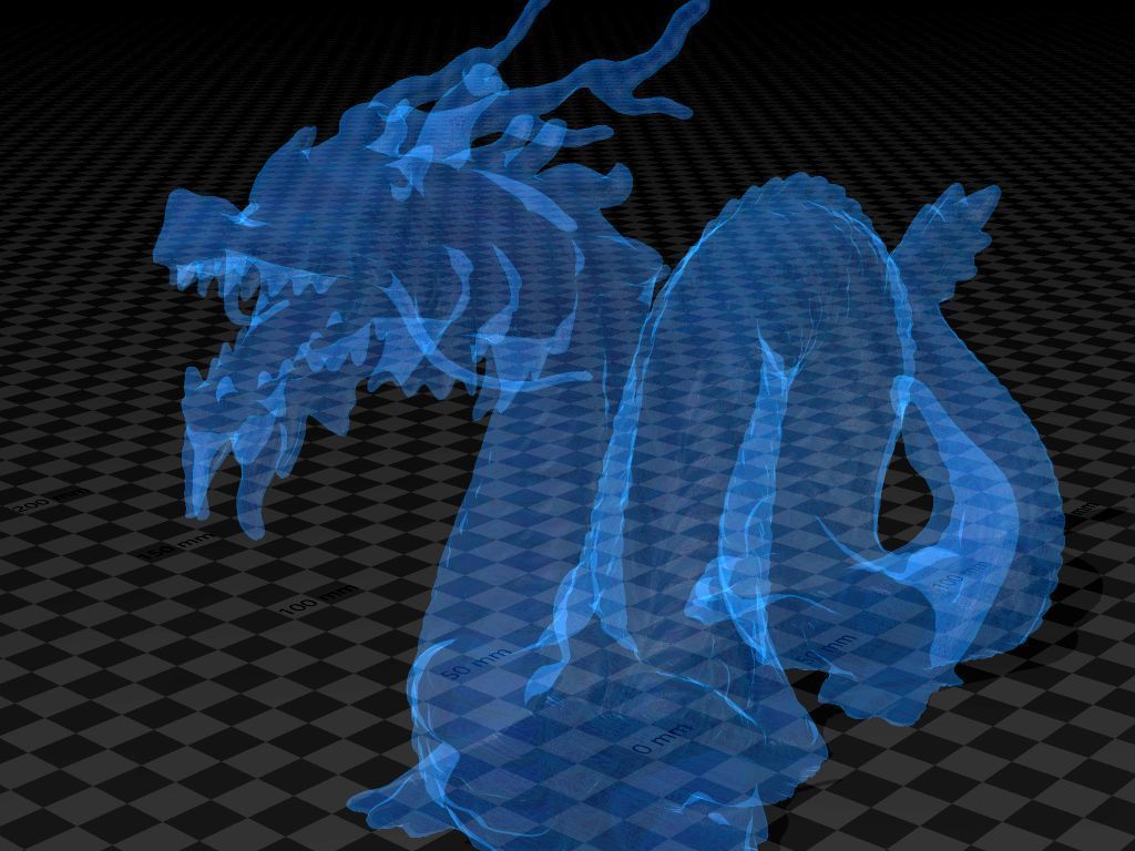 chinese dragon - long 3D print model_10