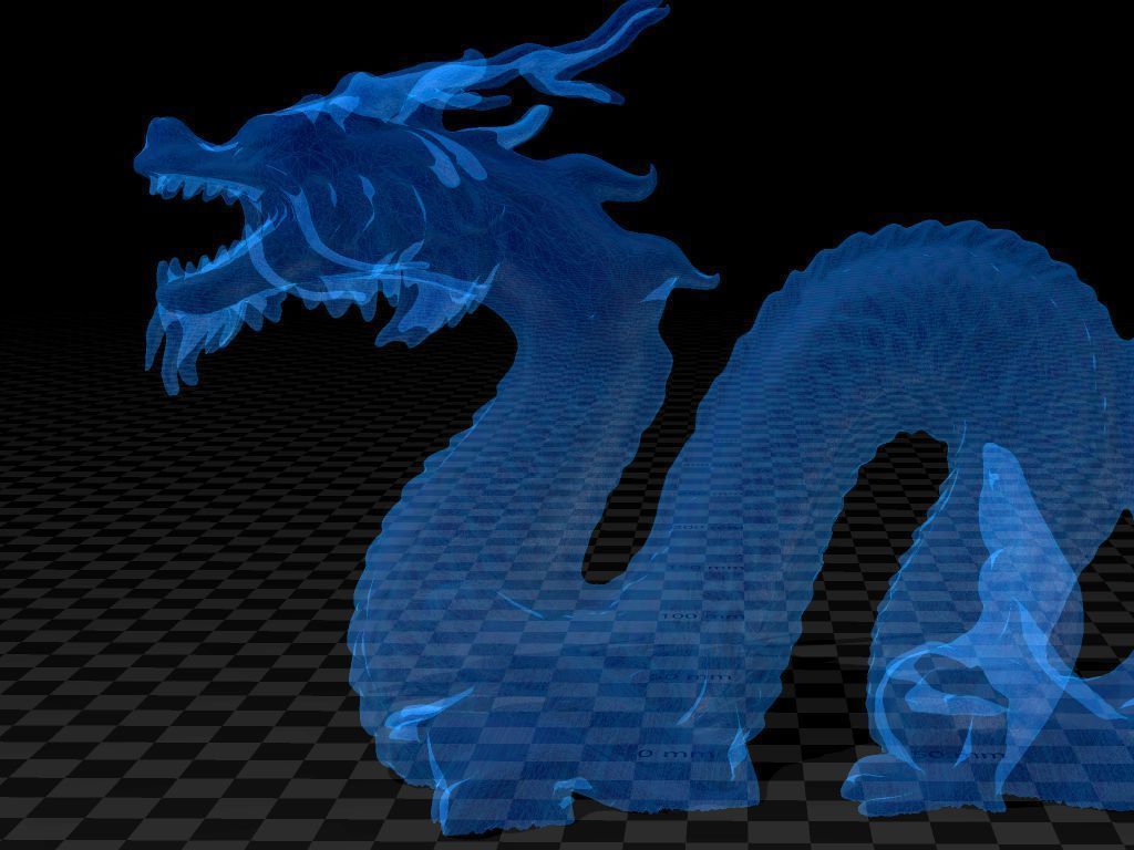 chinese dragon - long 3D print model_9