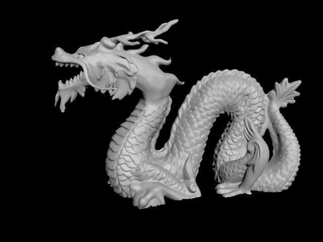 chinese dragon - long 3D print model_14