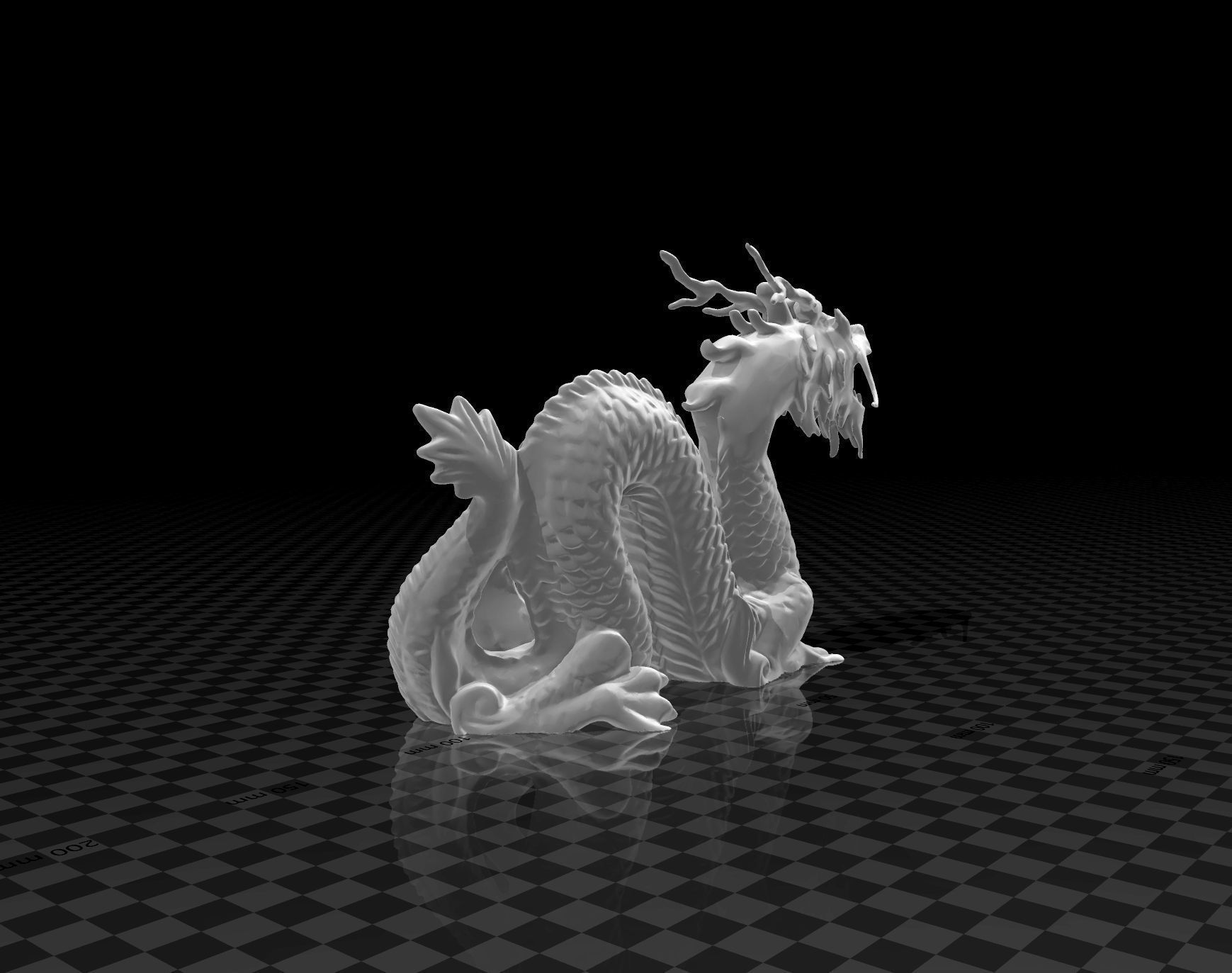 chinese dragon - long 3D print model_6