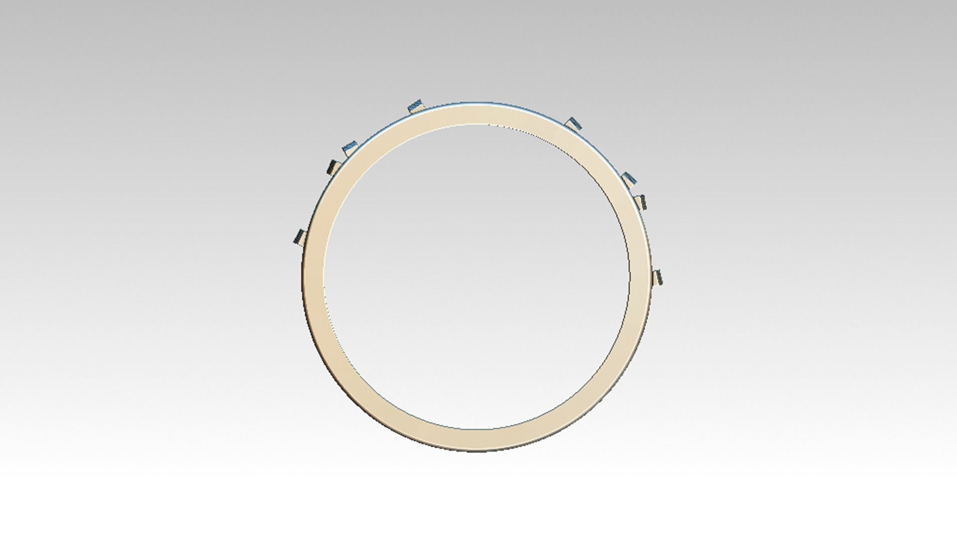 Dad ring  3D print model_2