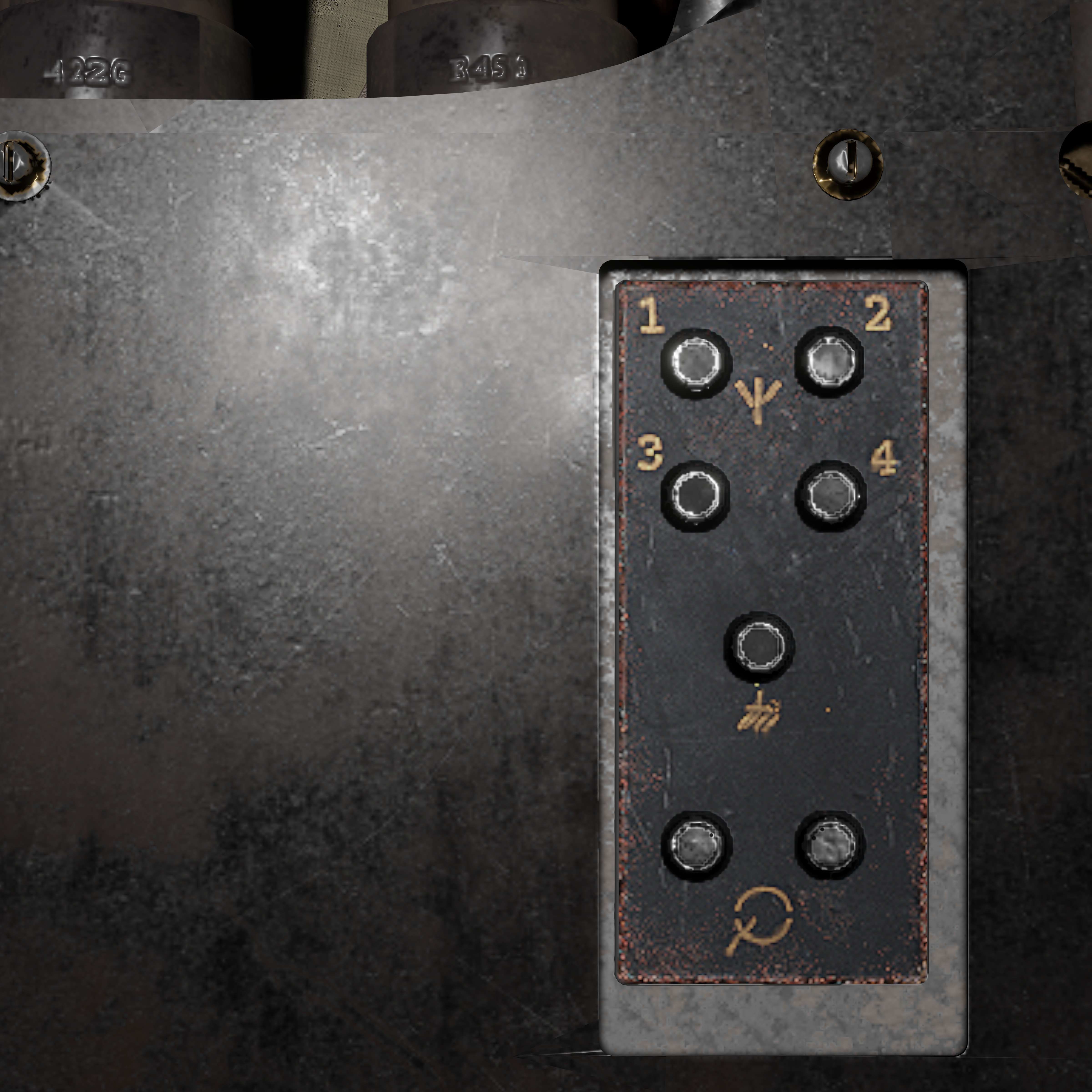 Philips art deco radio 3D model_5