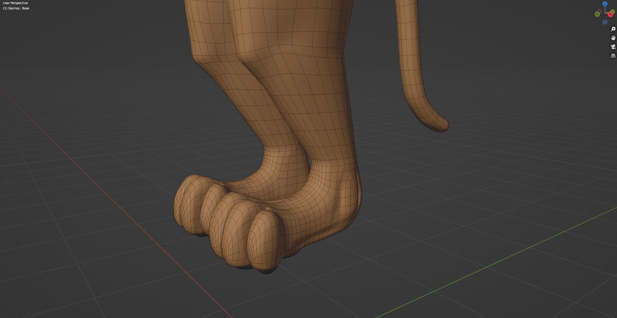 Deimos Anthro Tiger 3D model_61