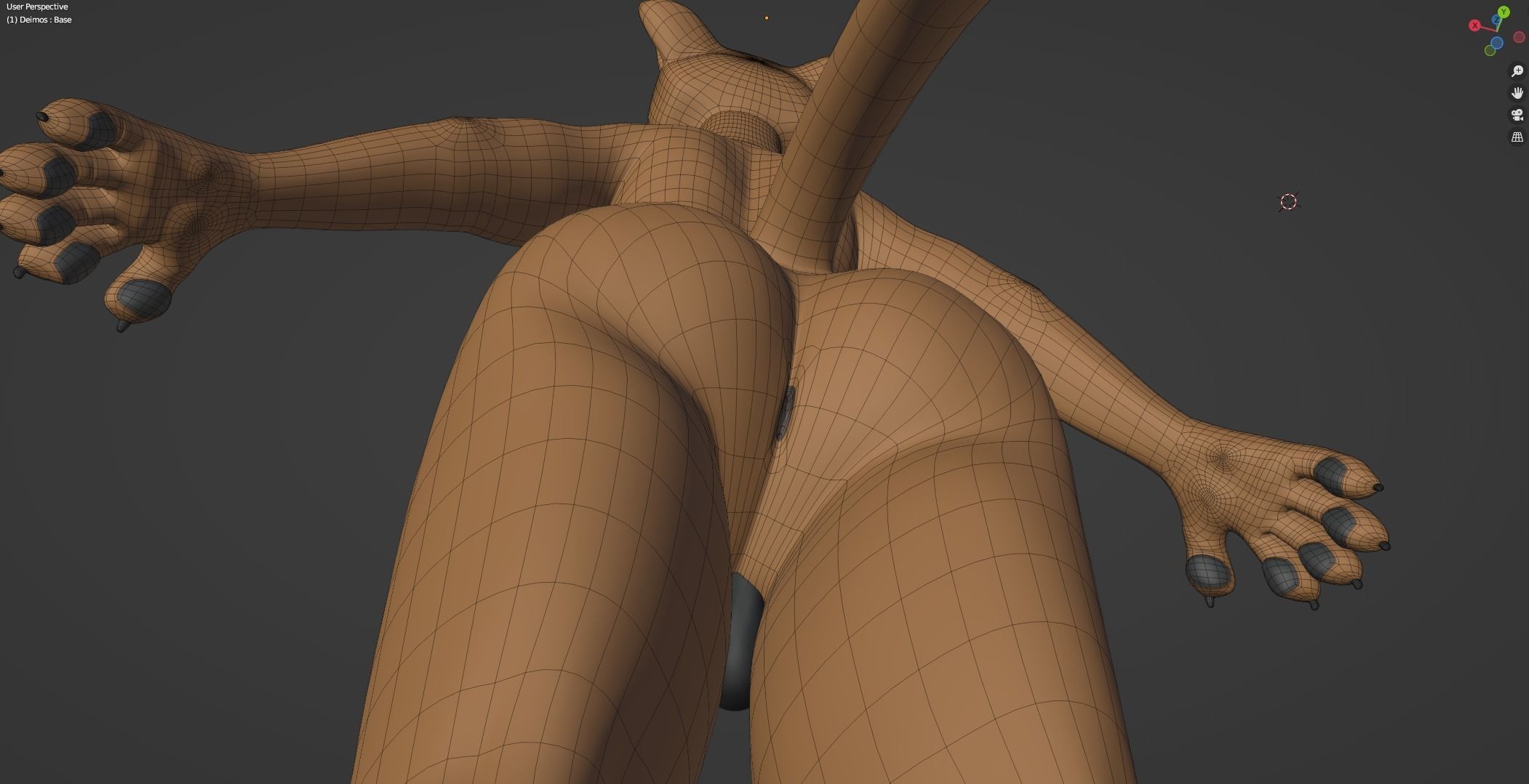 Deimos Anthro Tiger 3D model_63