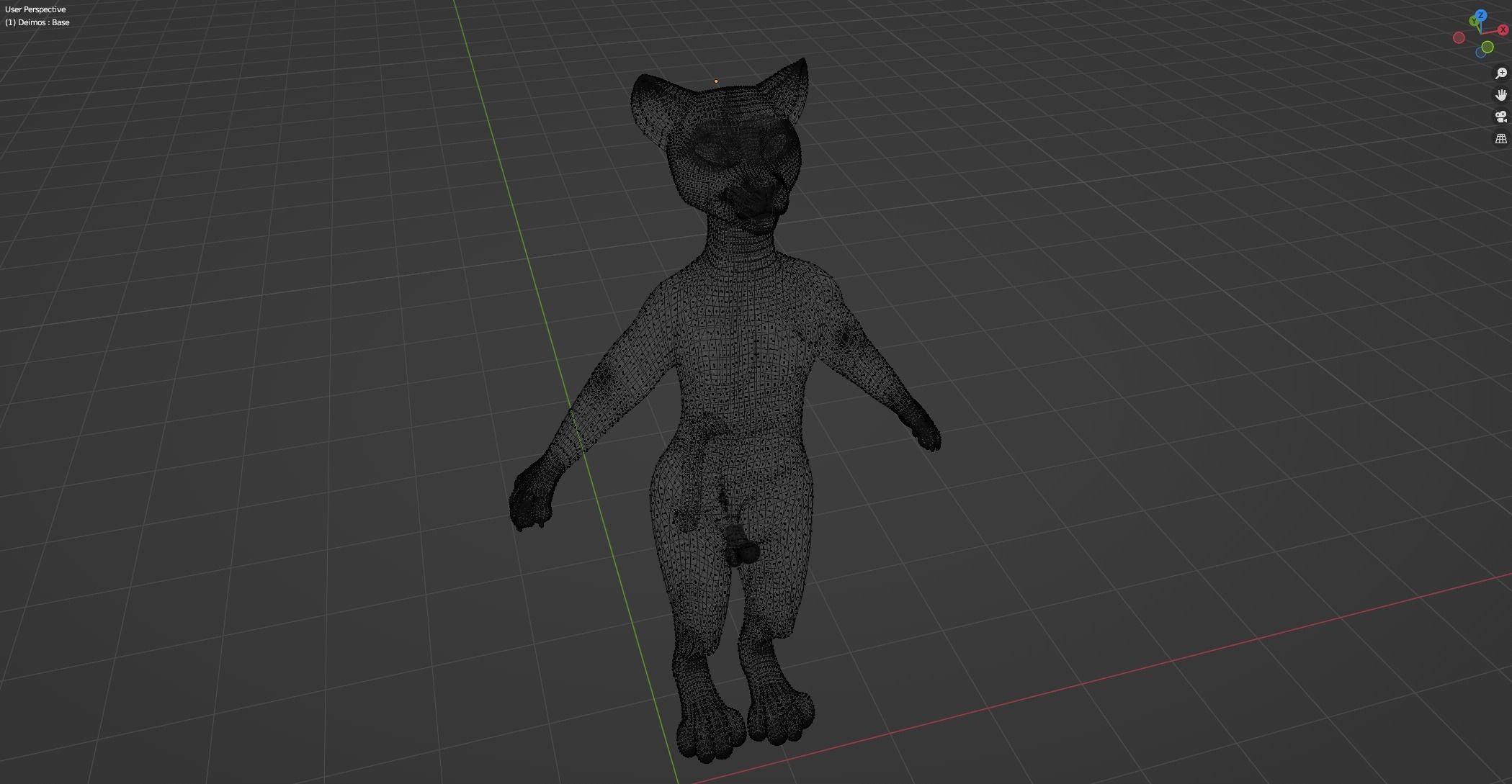 Deimos Anthro Tiger 3D model_35