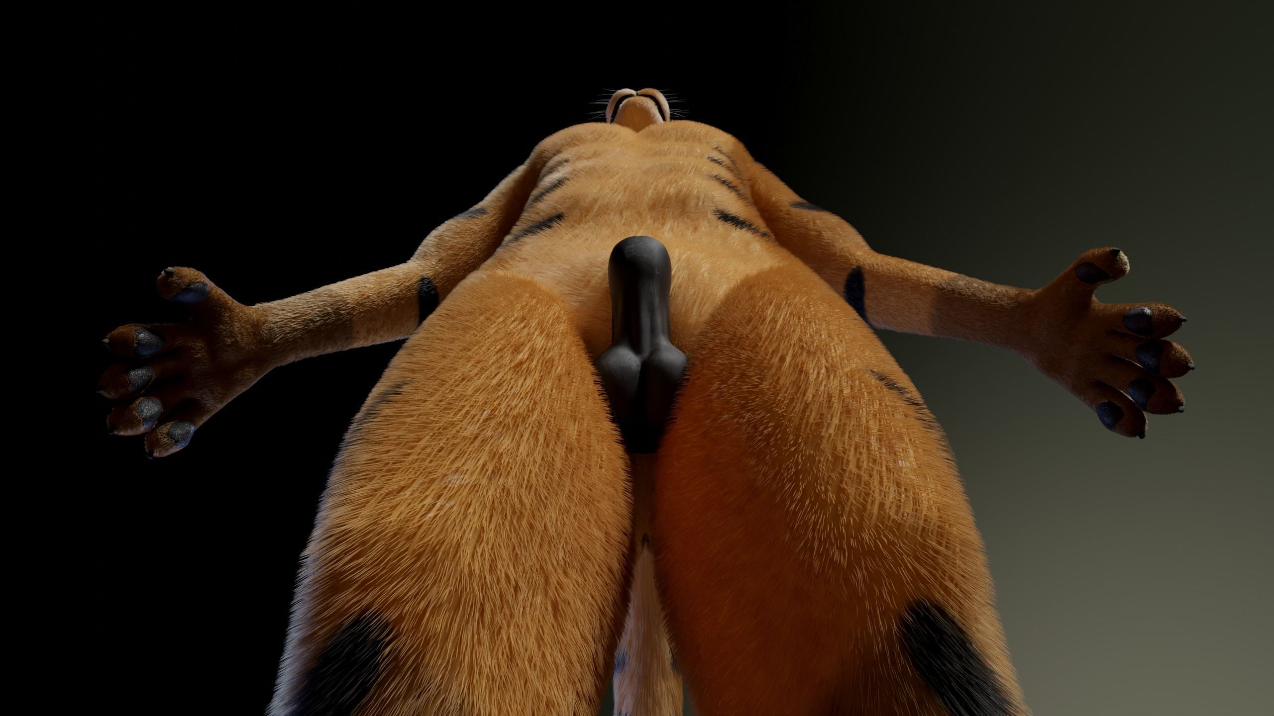 Deimos Anthro Tiger 3D model_16