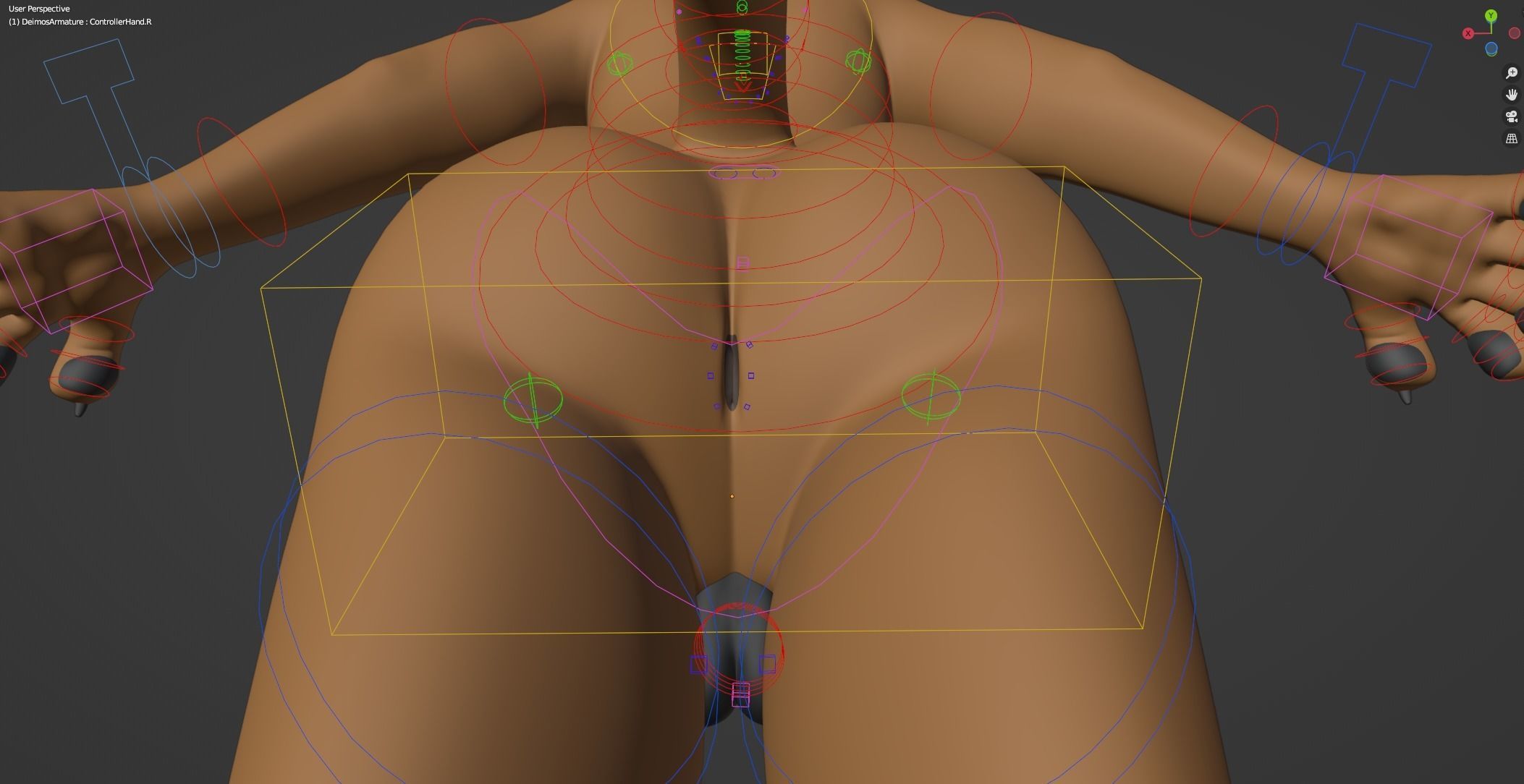 Deimos Anthro Tiger 3D model_39