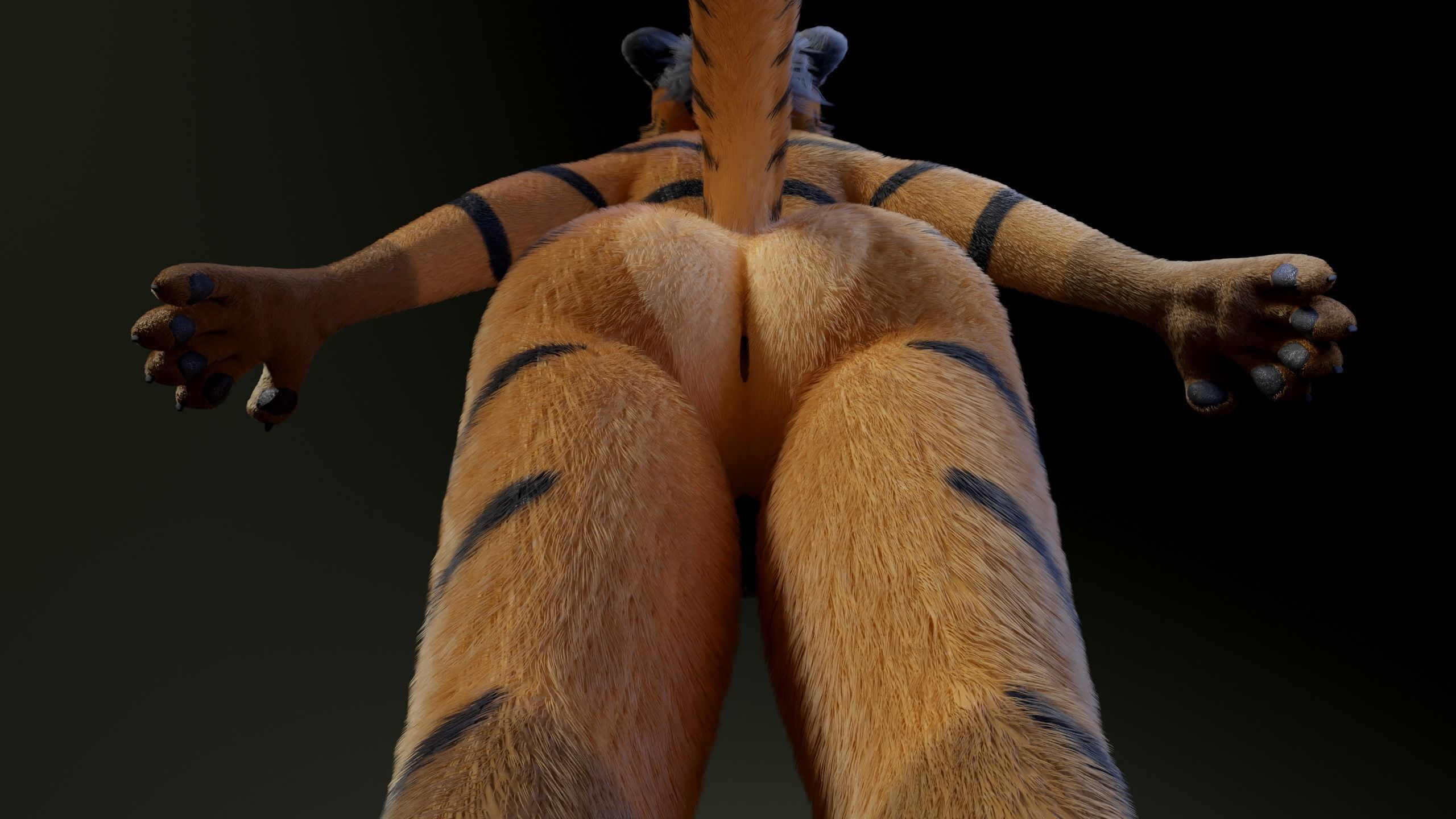 Deimos Anthro Tiger 3D model_17