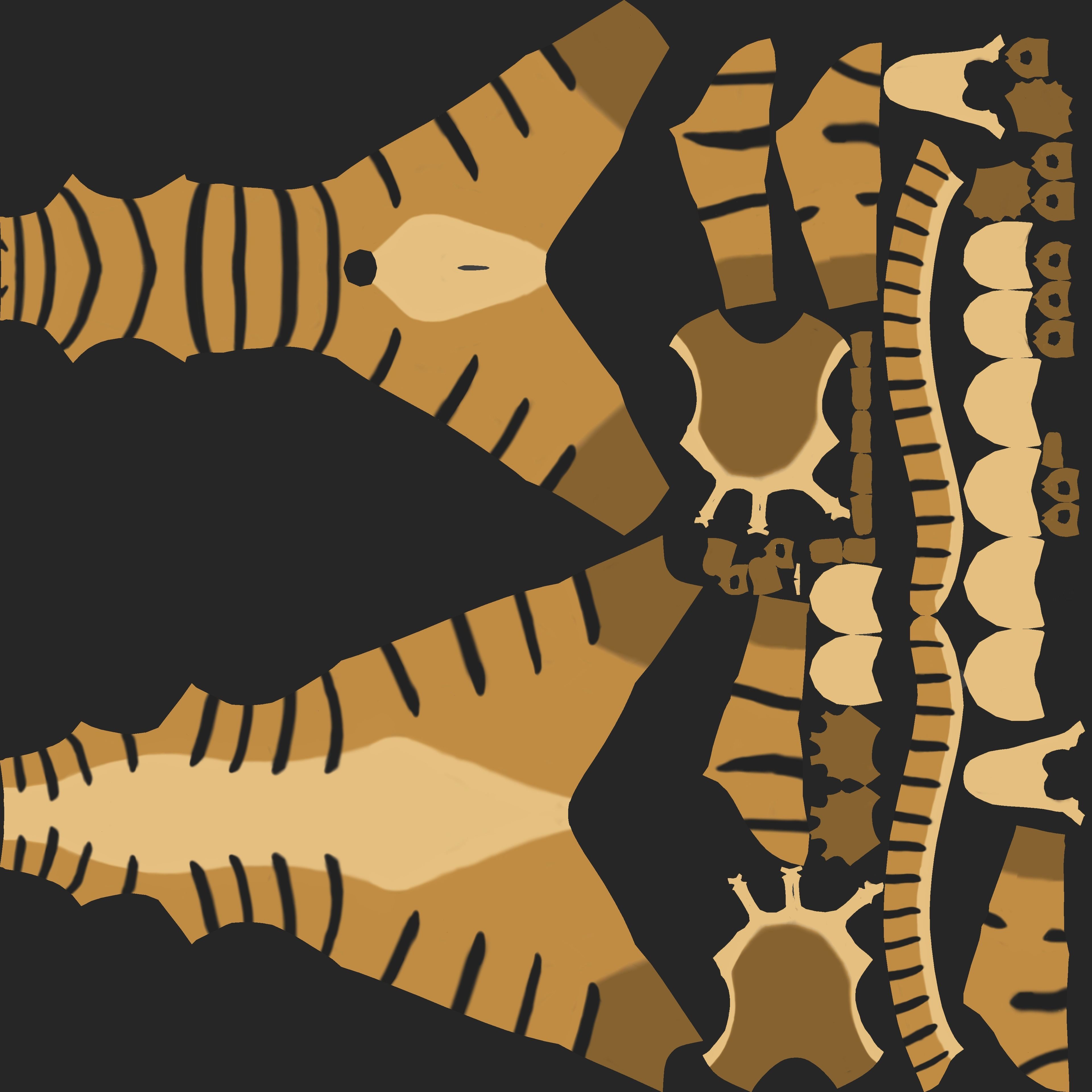 Deimos Anthro Tiger 3D model_91