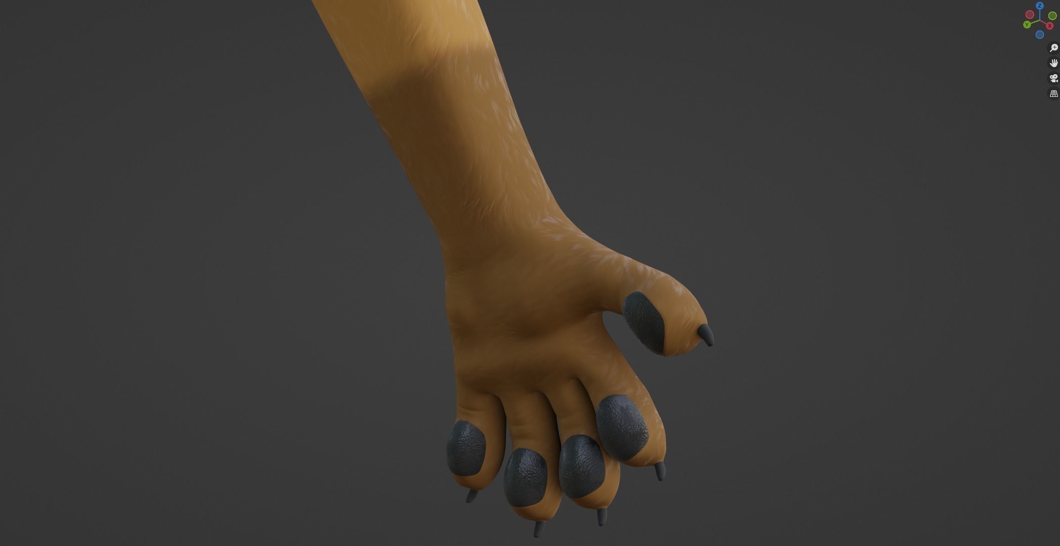 Deimos Anthro Tiger 3D model_49