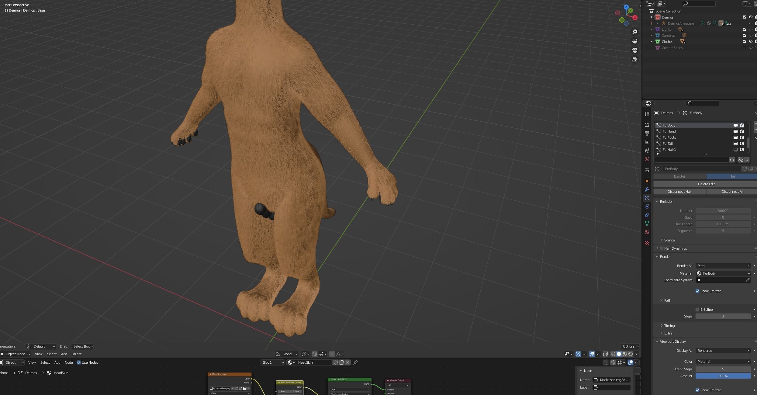 Deimos Anthro Tiger 3D model_86