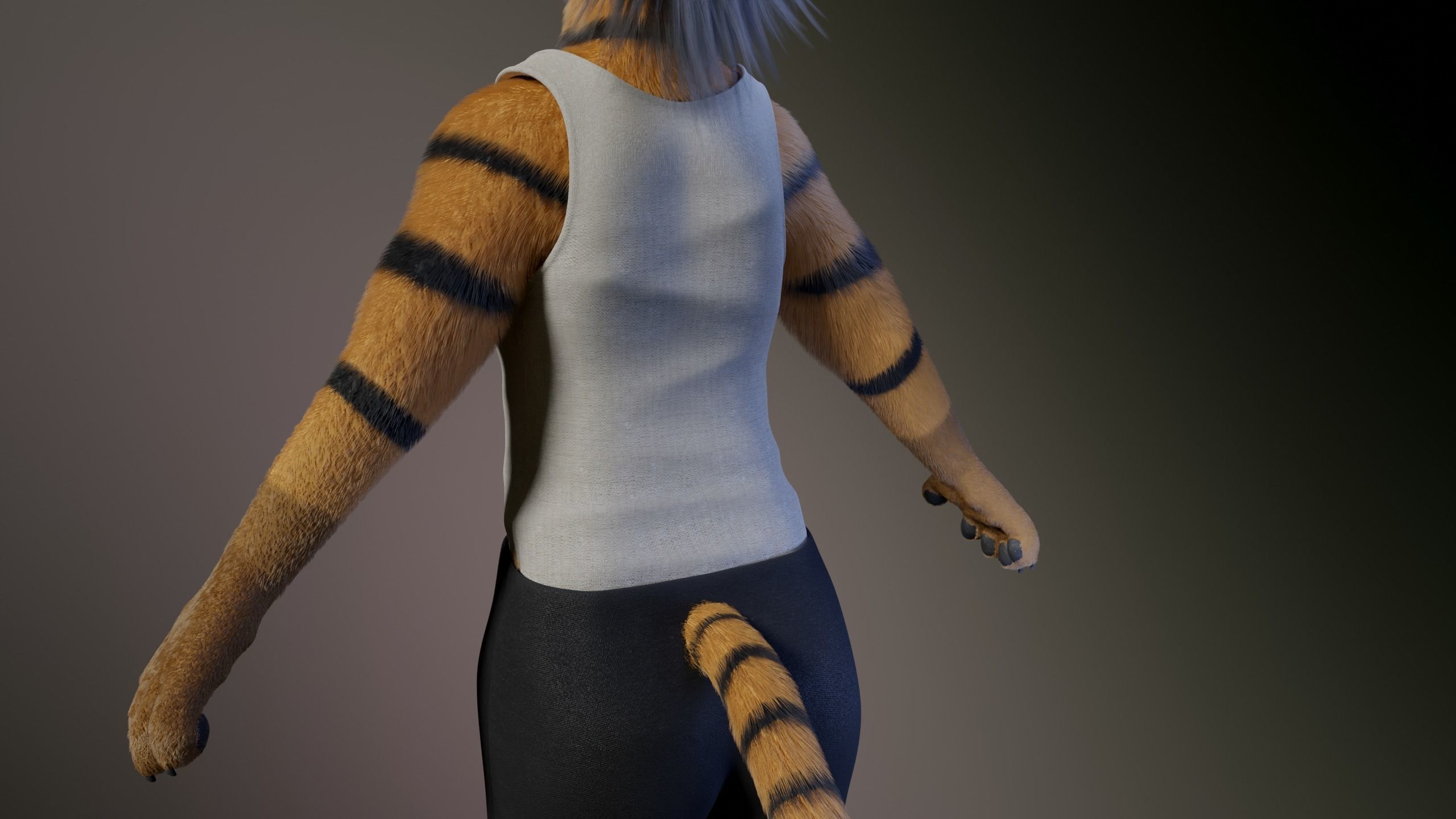 Deimos Anthro Tiger 3D model_23