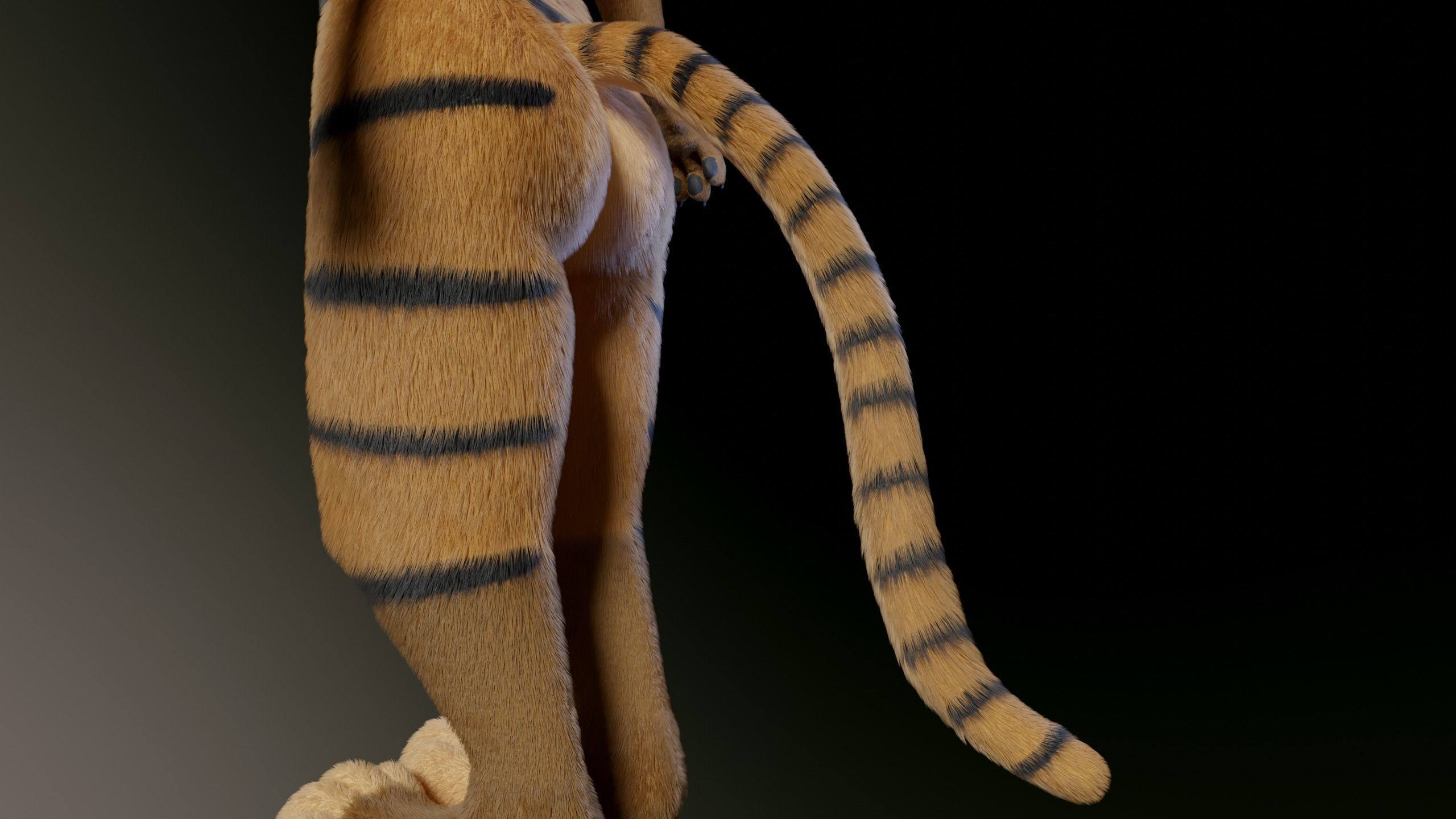 Deimos Anthro Tiger 3D model_10