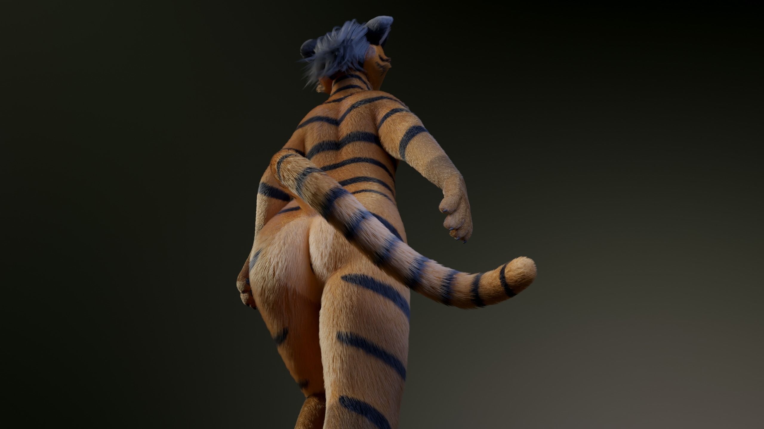 Deimos Anthro Tiger 3D model_28