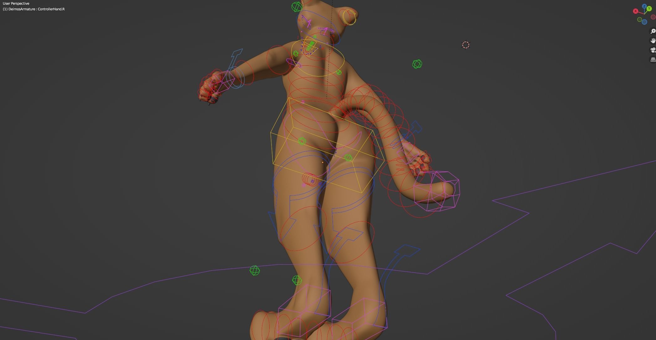 Deimos Anthro Tiger 3D model_38