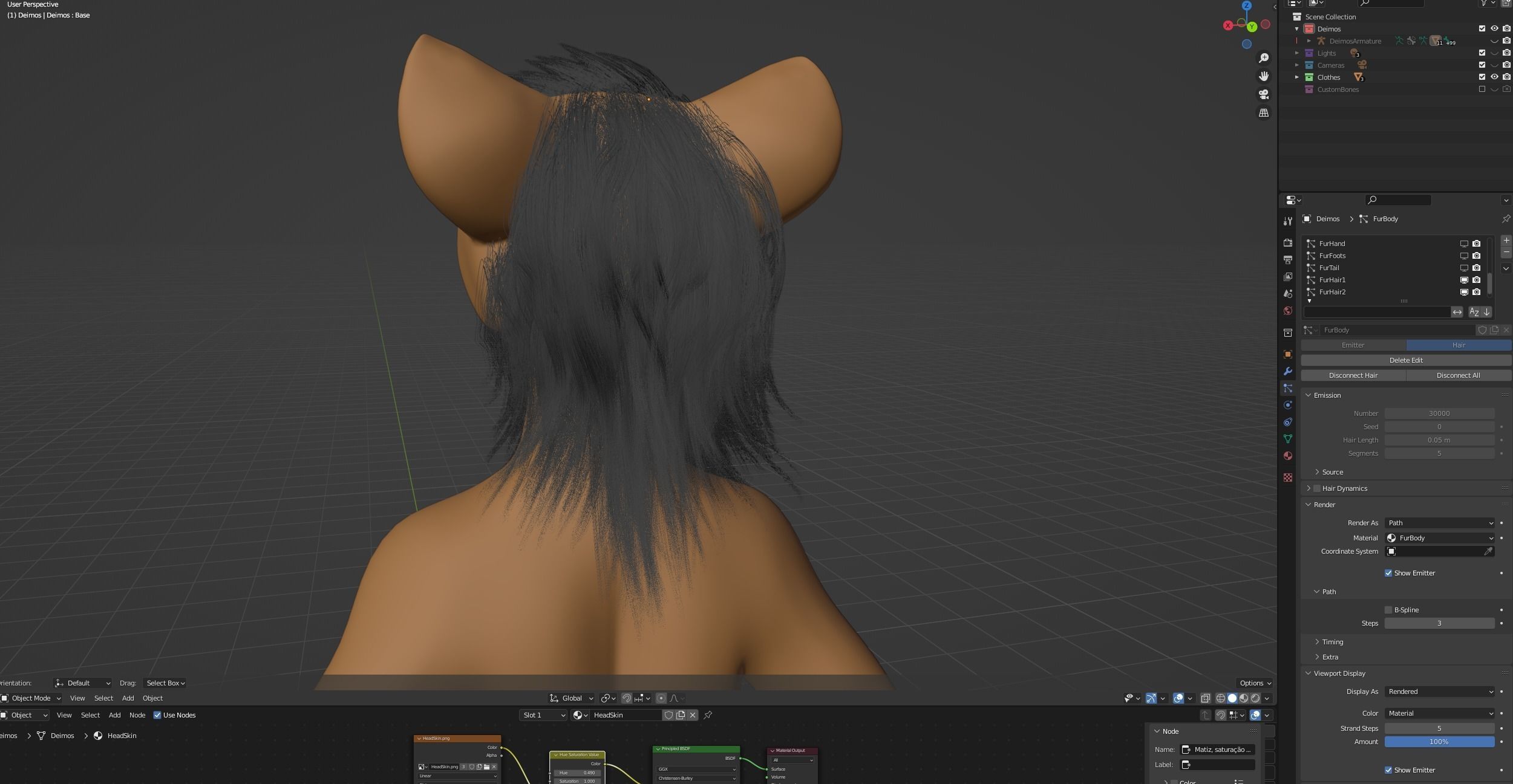 Deimos Anthro Tiger 3D model_89