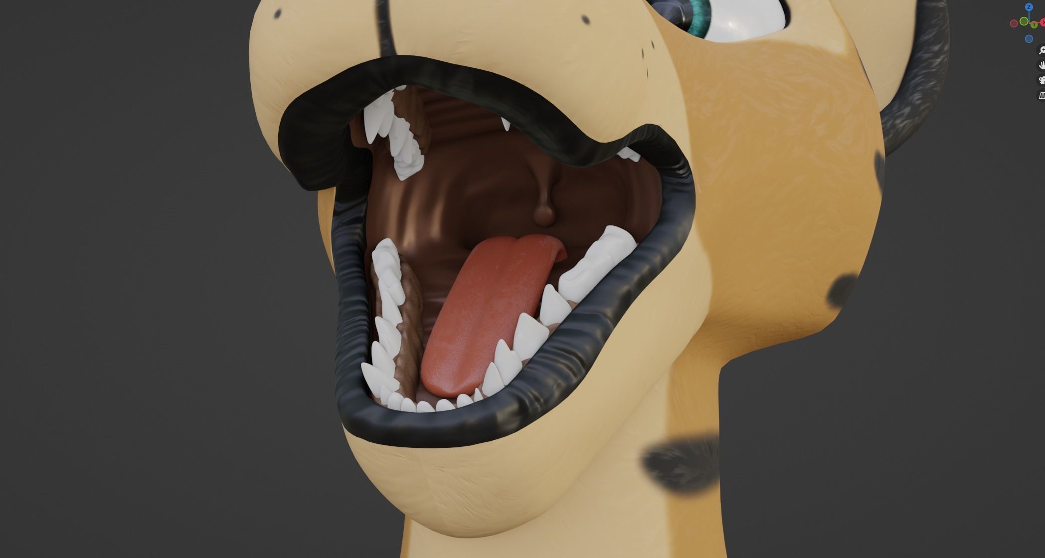 Deimos Anthro Tiger 3D model_84