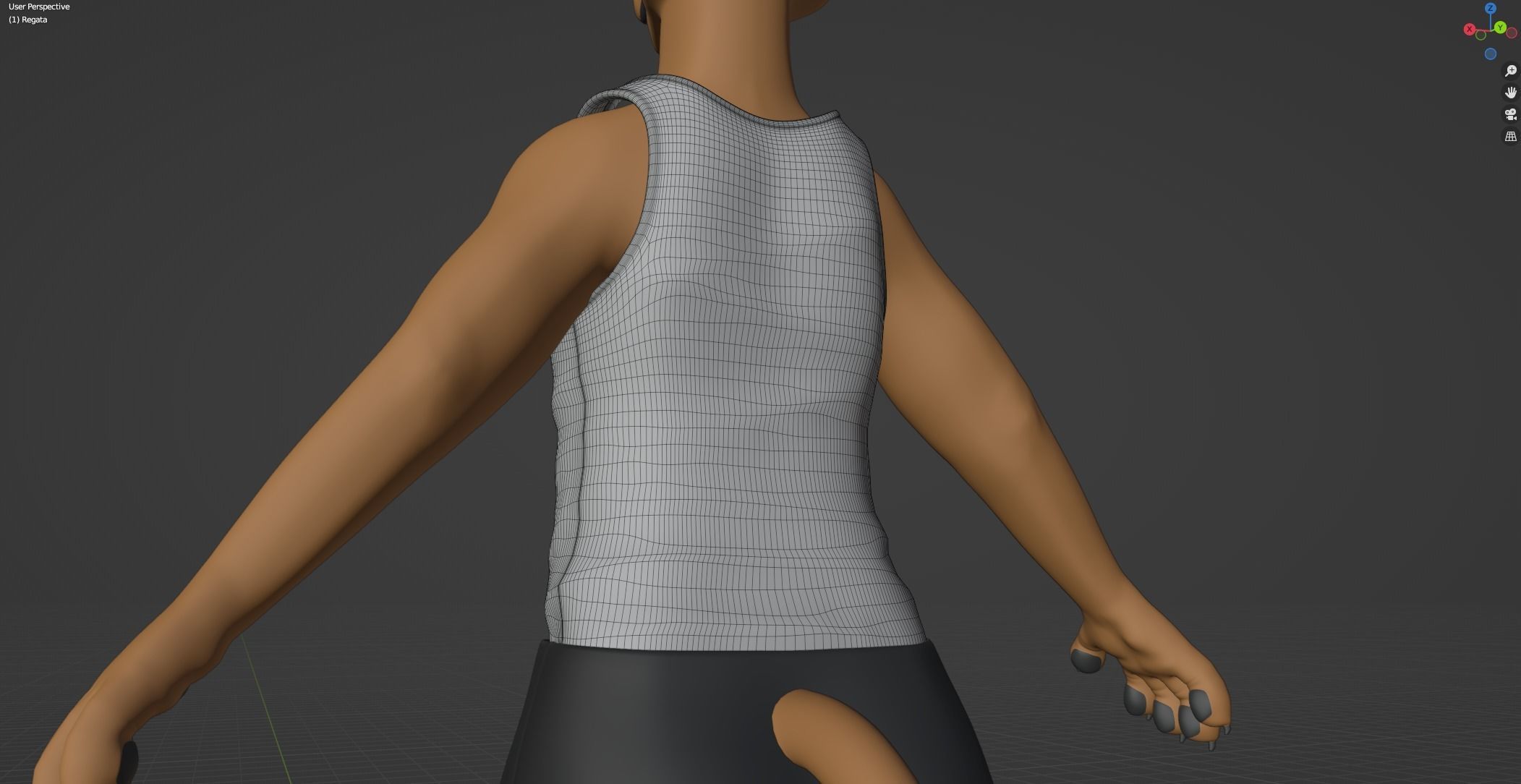 Deimos Anthro Tiger 3D model_71